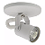 Spot de Sobrepor Wazi Dicroica PAR16 11,8x5,3x7,9cm Alumínio Branco Fosco. - Imagem 1
