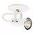 Spot de Sobrepor Wazi PAR20 13x7,3x12,7cm Alumínio Branco Fosco. - Imagem 1