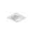 Luminária de Embutir Quadrada Face Plana 11x11x12,7cm facho orientável 1x PAR20 Led Alumínio Branco fosco. - Imagem 1