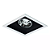 Spot de Embutir Sura Quadrado AR70 14,5x14,5x9,5cm Alumínio Preto Fosco. - Imagem 1