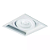 Spot de Embutir Sura Quadrado PAR30 18,3x18,3x13cm Alumínio Branco Fosco. - Imagem 1
