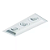 Spot de Embutir Sura Retangular Triplo Mini Dicroica 27x10,5x7,4cm Alumínio Branco Fosco. - Imagem 1