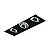 Spot de Embutir Sura Retangular Triplo AR111 50,4x18,3x10,2cm Alumínio Preto Fosco. - Imagem 1