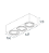 Spot de Sobrepor Sura Face Plana Retangular Triplo PAR30 12,8x48,7x16,6cm Alumínio Branco Fosco. - Imagem 2