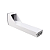 Poste Balizador 270 LED 5,5W 6500K 35cm Branco. - Imagem 3