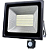 Refletor Com Sensor De Presença Led 400w Fotocélula Bivolt 6500k Preto. - Imagem 1