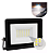 Refletor Com Sensor De Presença embutido Led 50w Fotocélula Bivolt 6500k Preto. - Imagem 1