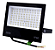 Refletor Holofote LED 200W preto SMD 6500K branco frio IP66 bivolt. - Imagem 3