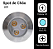 Balizador Spot Led Embutir 6500K Branco Frio Chao Piso Jardim 3w Ip66. - Imagem 5