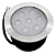 Balizador Spot Led Embutir 6500K Branco Frio Chao Piso Jardim 7w Ip66. - Imagem 5