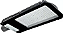 Luminária LED pública 250W preta SMD sensor Fotocélula 6500K IP65 INMETRO. - Imagem 1