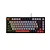 Teclado mecanico 75% Pcyes Kirin, Black Vulcan, Switch Blue, Led Rainbow - PTKR75BL - Imagem 1