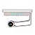 Water Cooler 240 mm Pcyes Vision, White Ghost, Tela LCD 2,1" - VS240WG - Imagem 5