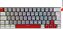 Teclado Mecanico 60% Pcyes Kuromori, White Ghost, Switch Red, Led Rainbow - PTKMWG60RD - Imagem 1