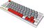 Teclado Mecanico 60% Pcyes Kuromori, White Ghost, Switch Red, Led Rainbow - PTKMWG60RD - Imagem 3