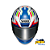 Capacete Shoei Nxr Azul/Branco - Imagem 3