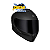 Capacete Race Tech Hit Monocolor Preto Fosco - Imagem 1