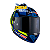 Capacete Ls2 Ff805 Thunder C Gas Blue/Hv Yellow - Imagem 4