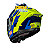 Capacete Ls2 Ff805 Thunder C Gas Blue/Hv Yellow - Imagem 5