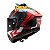 Capacete Ls2 Ff805 Thunder C Racing 1 Vermelho/Branco - Imagem 5