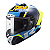Capacete Ls2 Ff805 Thunder C Racing 1 Azul/Amarelo Fluo - Imagem 2