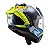Capacete Ls2 Ff805 Thunder C Racing 1 Azul/Amarelo Fluo - Imagem 3