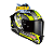 Capacete Ls2 Ff805 Thunder C Space Matte/ Yellow/ Green - Imagem 2