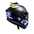 Capacete Ls2 Ff805 Thunder C Racing 1 Aluz/White - Imagem 3