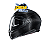 Capacete Hjc F70 Solido Carbon Preto - Imagem 2