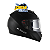 Capacete Ls2 Ff397 Vector Monocolor Preto Fosco - Imagem 2