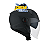 Capacete Kyt D - City Plain Matt Black - Imagem 3