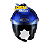 Capacete Kyt D - City Plain Blue Metal - Imagem 1