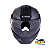 Capacete Para Motociclista Ls2 Scope Ff902 Mask Blk-Titanium - Imagem 1