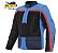 Jaqueta Para Motociclista Dainese Outlaw Black/Light-Blue/Black Iris -Lava Red - Imagem 1