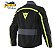 Jaqueta Para Motociclista Dainese Outlaw Black/Black/Ebony-Fluo Yellow - Imagem 2