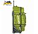 Bolsa De Equipamento Ogio Rig 9800 Wheeled Bag Green - Imagem 5