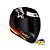 Capacete Para Motociclista Race Tech Sctor Grid Germany - Imagem 1