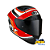 Capacete Para Motociclista Kyt Nx Race Carbon Pirro - Imagem 2