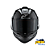 Capacete Para Motociclista Alpinestars Sr10 Solid Preto Carbon Matte Gloss - Imagem 2
