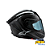 Capacete Para Motociclista Alpinestars Sr10 Solid Preto Carbon Matte Gloss - Imagem 3