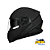Capacete Para Motociclista Norisk Soul Ff302 Monocolor Matte Black - Imagem 2