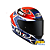 Capacete Para Motociclista Kyt Nx-Race Balance Orange/Blue - Imagem 1