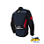 Jaqueta Para Motociclista Asw Tsunami Azul Vermelho - Imagem 2