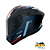 Capacete Para Motociclista Nolan X-804 Rs Piega Azul/Vermelho - Imagem 2