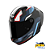 Capacete Para Motociclista Nolan X-804 Rs Piega Azul/Vermelho - Imagem 1