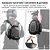 Bolsa Rhinowalk Para Motociclista Mtr4001 12 Litros Fechada 18 Litros Expandida - Imagem 7