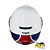 Capacete Nolan N90-3 Roboto Branco/Vermelho/Azul - Imagem 5
