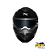 Capacete Para Motoclista Strada Ii Monocolor Black - Imagem 5