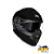Capacete Para Motoclista Strada Ii Monocolor Black - Imagem 1
