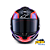 Capacete Para Motociclista Alpinestars Sr7 Lumen Preto/Roxo/Vermelho/Gloss - Imagem 3